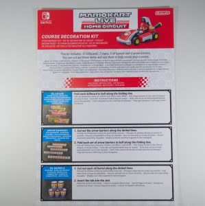 Mario Kart Live- Home Circuit - Kit de décoration de circuit (02)
